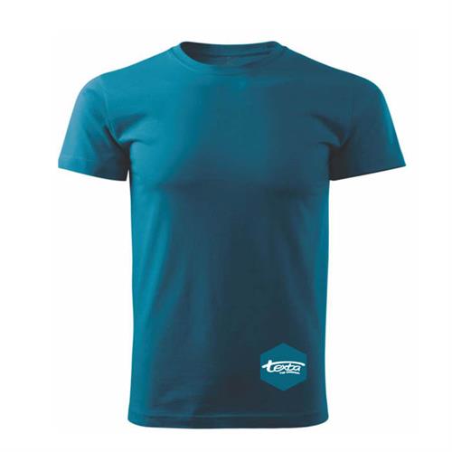 Man's round nack tshirt -blue