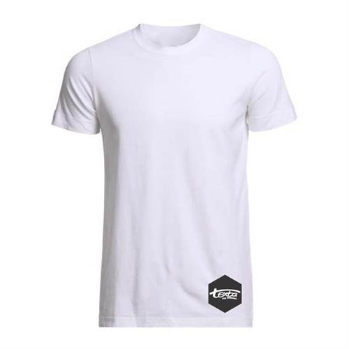 Man's round nack tshirt -white 